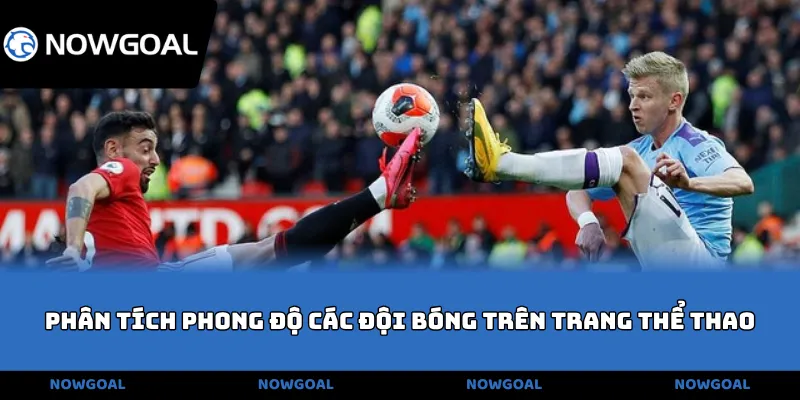 Phân tích phong độ các đội bóng trên trang thể thao