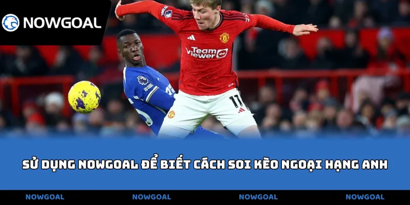 Sử dụng NOWGOAL để biết cách soi kèo ngoại hạng Anh